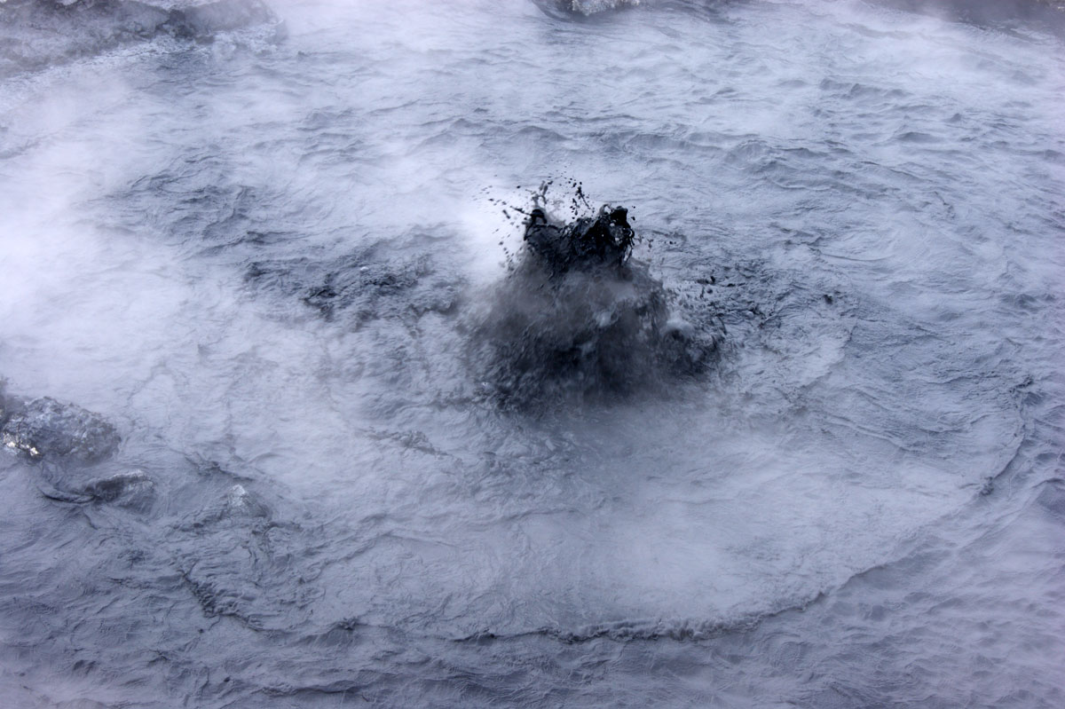 Исландия вулкан крафла