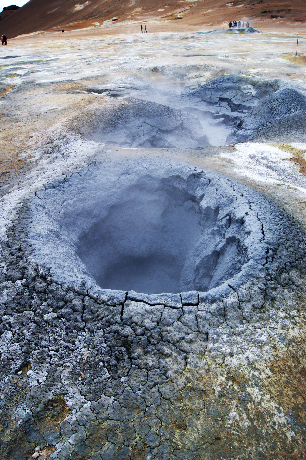 Исландия вулкан крафла